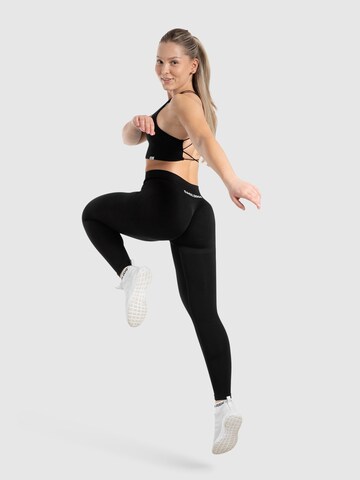 Smilodox Skinny Leggings ' Isalia ' in Schwarz