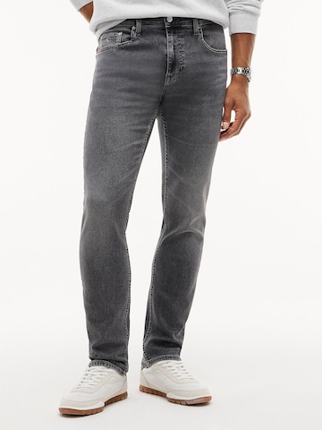 Tommy Jeans Slimfit Τζιν 'Scanton' σε γκρι: μπροστά