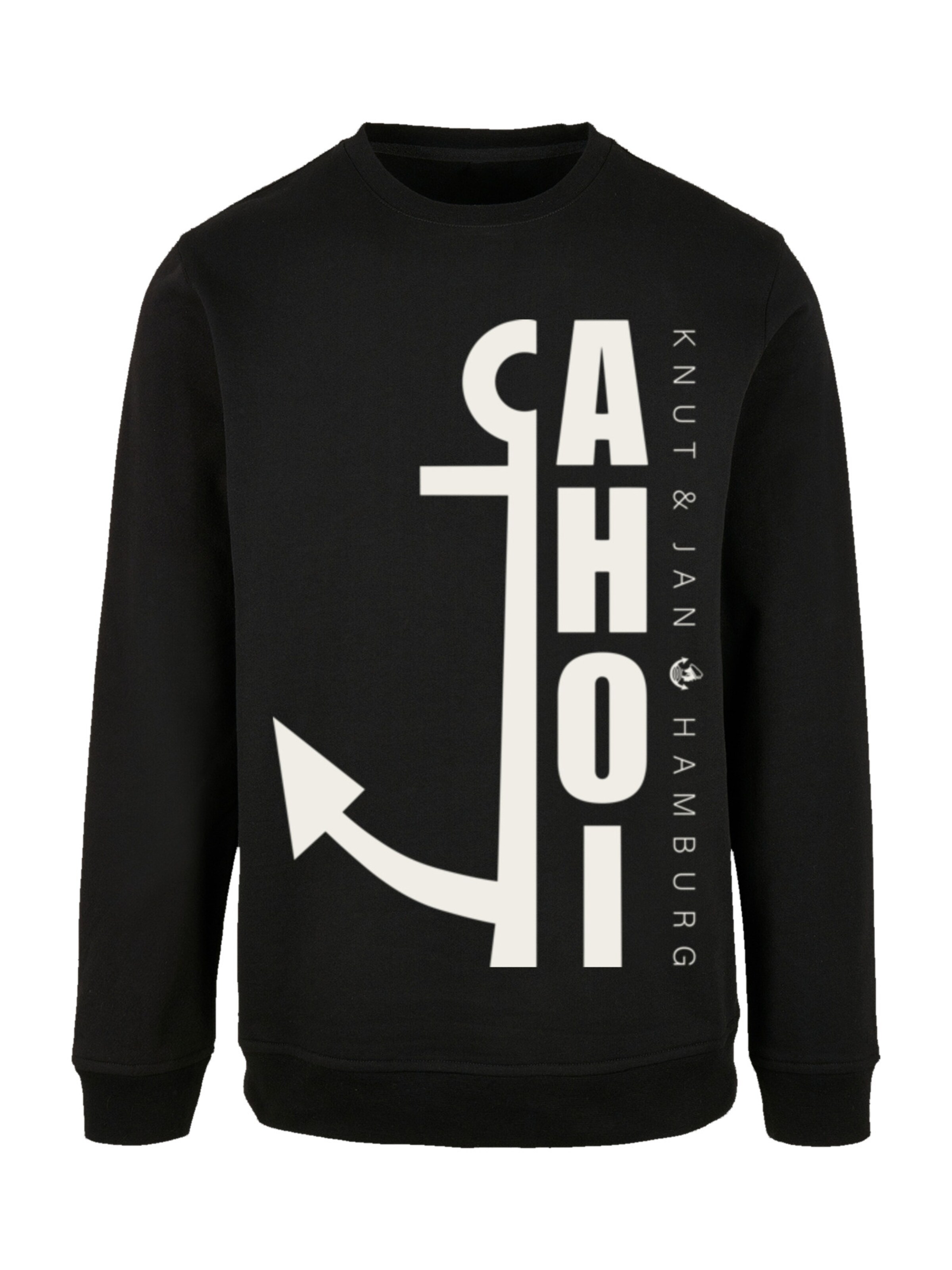 Sweat-shirt F4NT4STIC en noir : devant