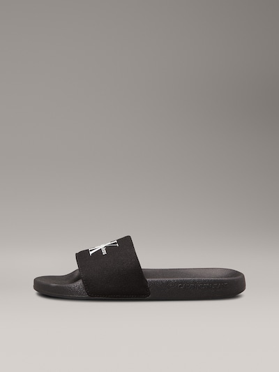 Calvin Klein Jeans Sapato aberto em preto / branco, Vista do artigo