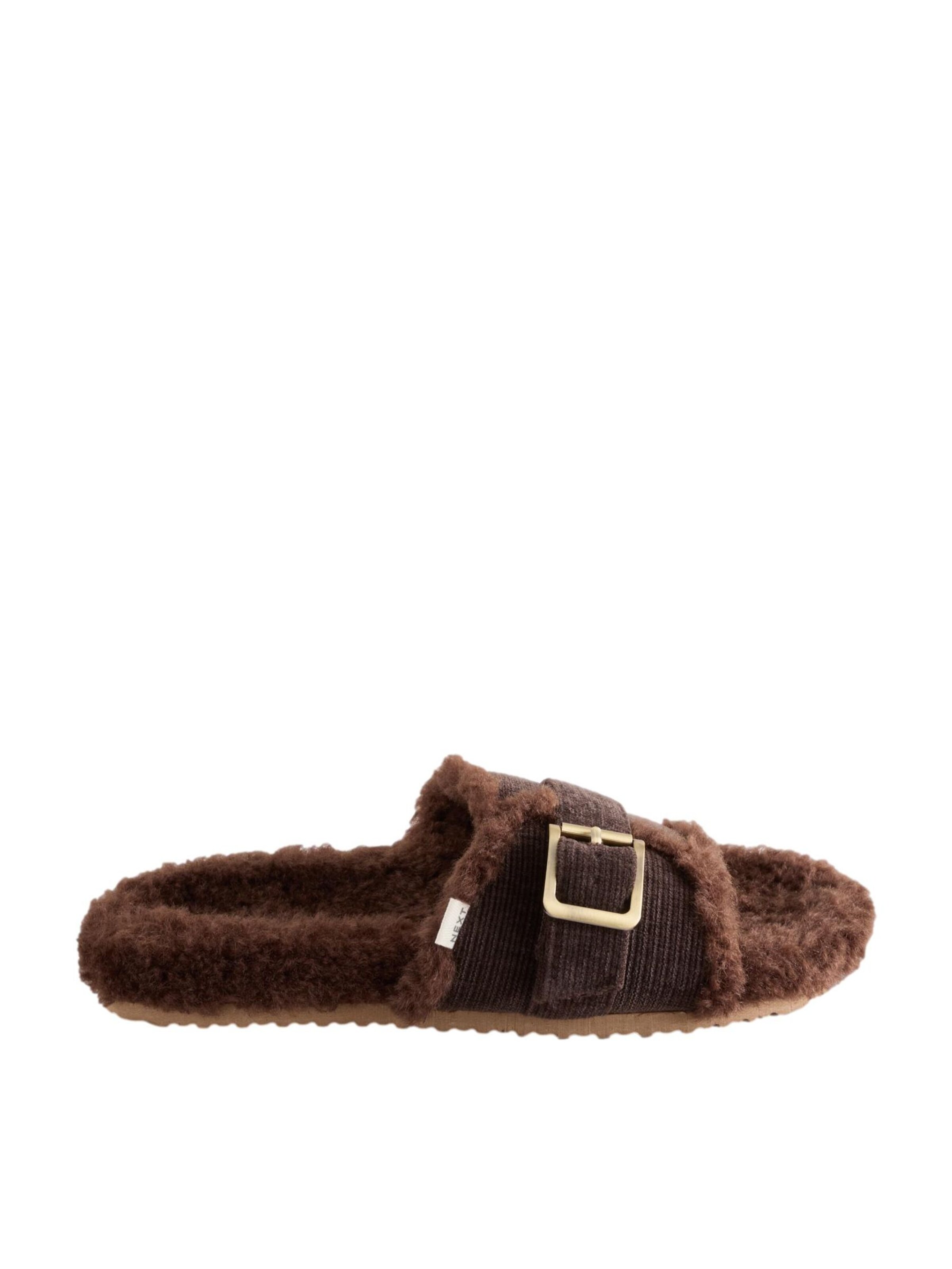 Pantoufle Next en marron