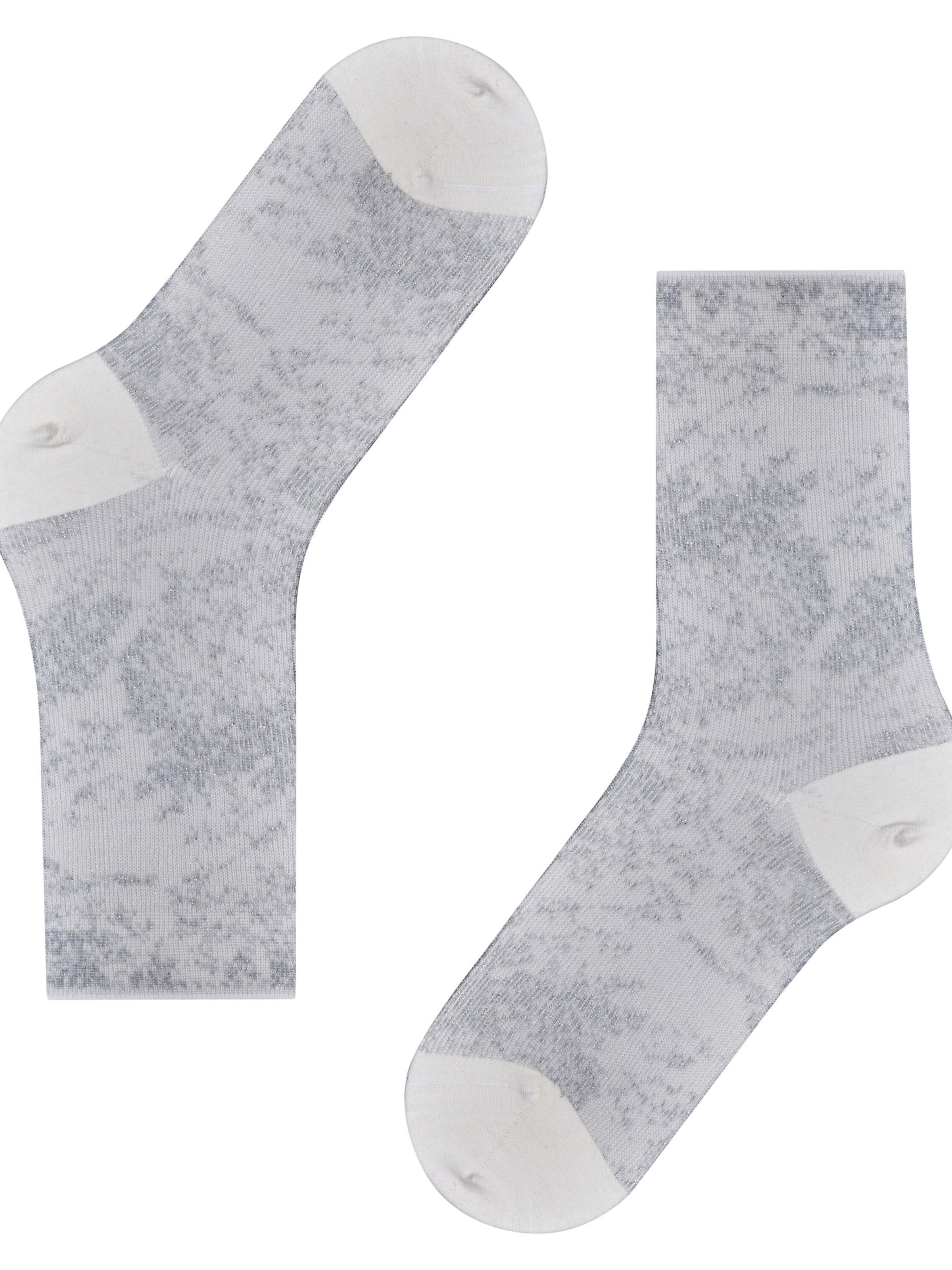 FALKE Socks 'Sparkle Dust' in White