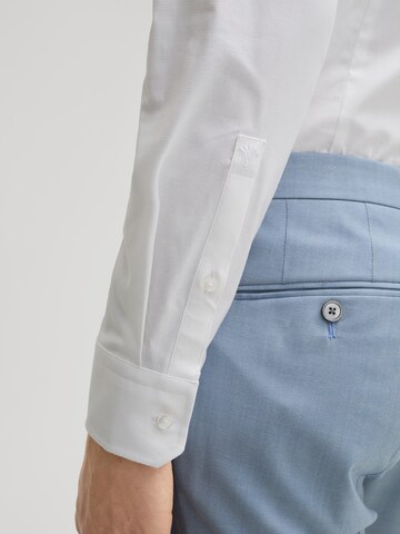 JOOP! Slim fit Overhemd 'Pierce' in Wit