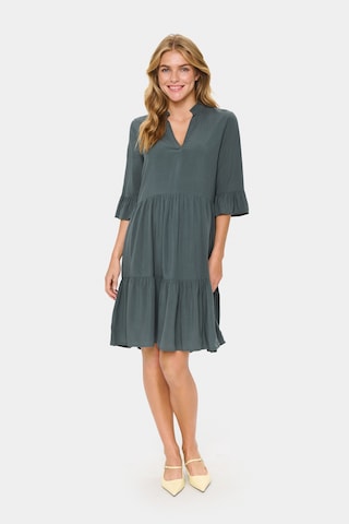 SAINT TROPEZ Kleid 'Eda' in Grün