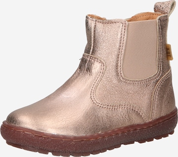 Bottes BISGAARD en or : devant