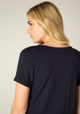 BASE LEVEL T-Shirt 'Yona' in Blau