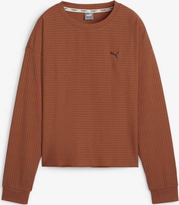 PUMA Sweatshirt in Braun: predná strana