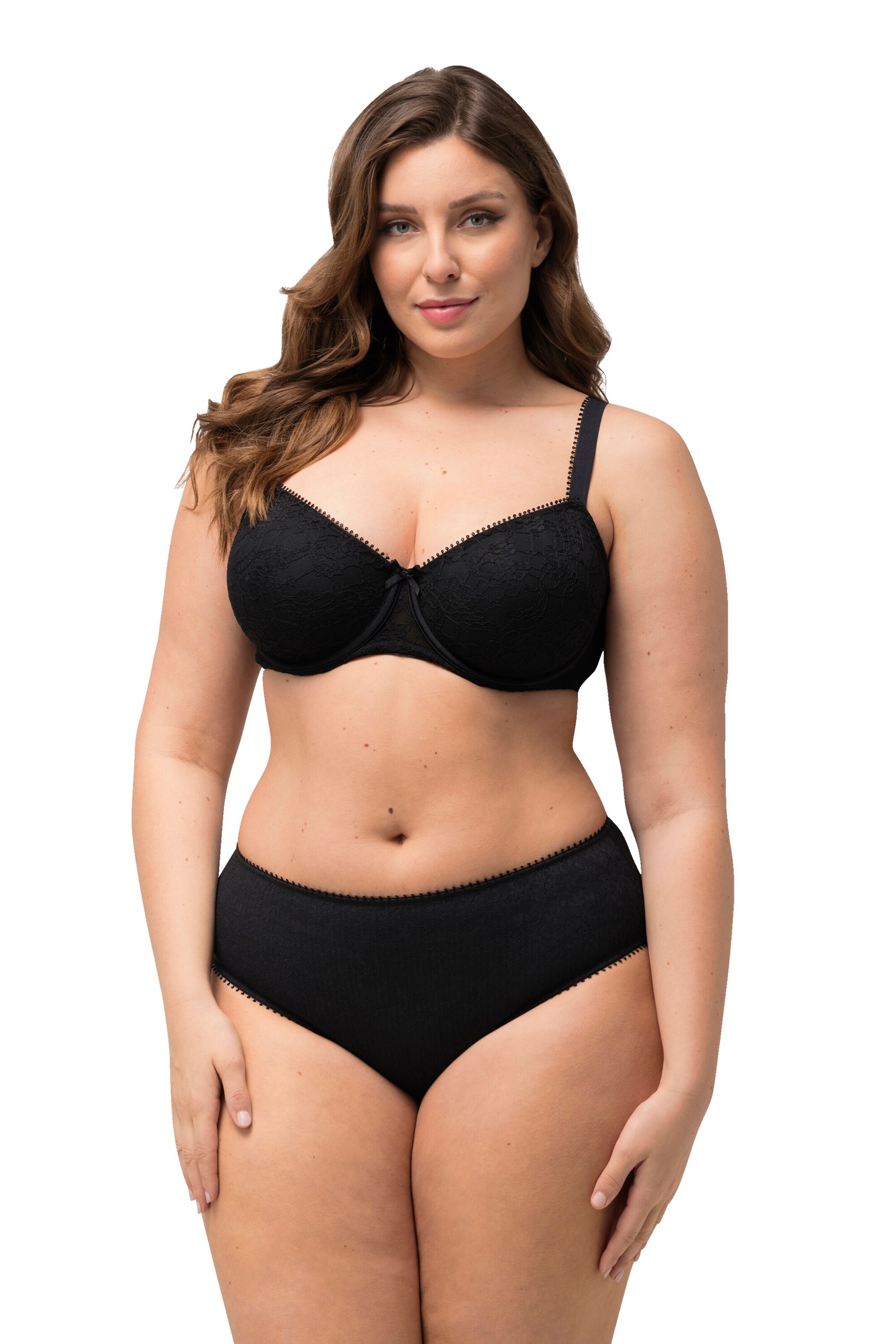 Ulla Popken Slip in Black: front