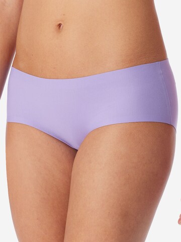 SCHIESSER Broekje ' Invisible Cotton ' in Lila: voorkant