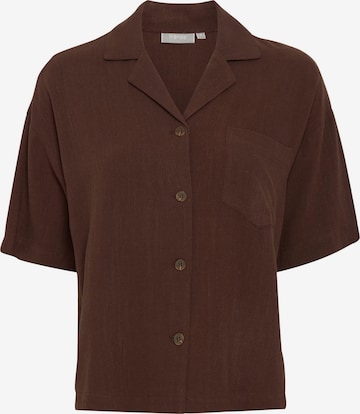 Fransa Bluse 'Atel' i brun: forside