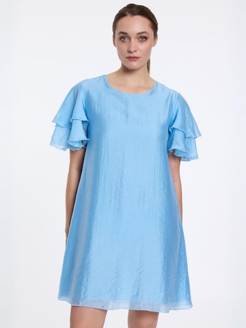 Ana Alcazar Kleid ' Duzia ' in Blau: Vorderseite