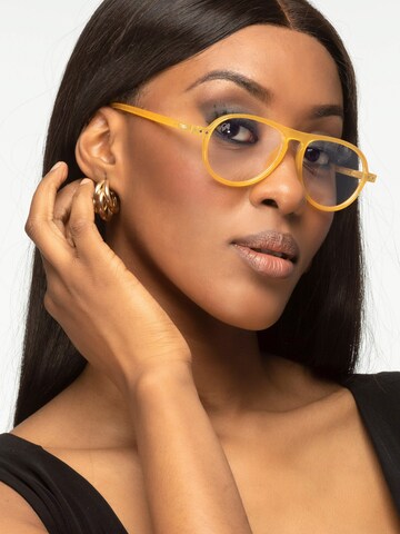 Lunettes 'Thiele BlueLight' TWIG Concept Milano en jaune