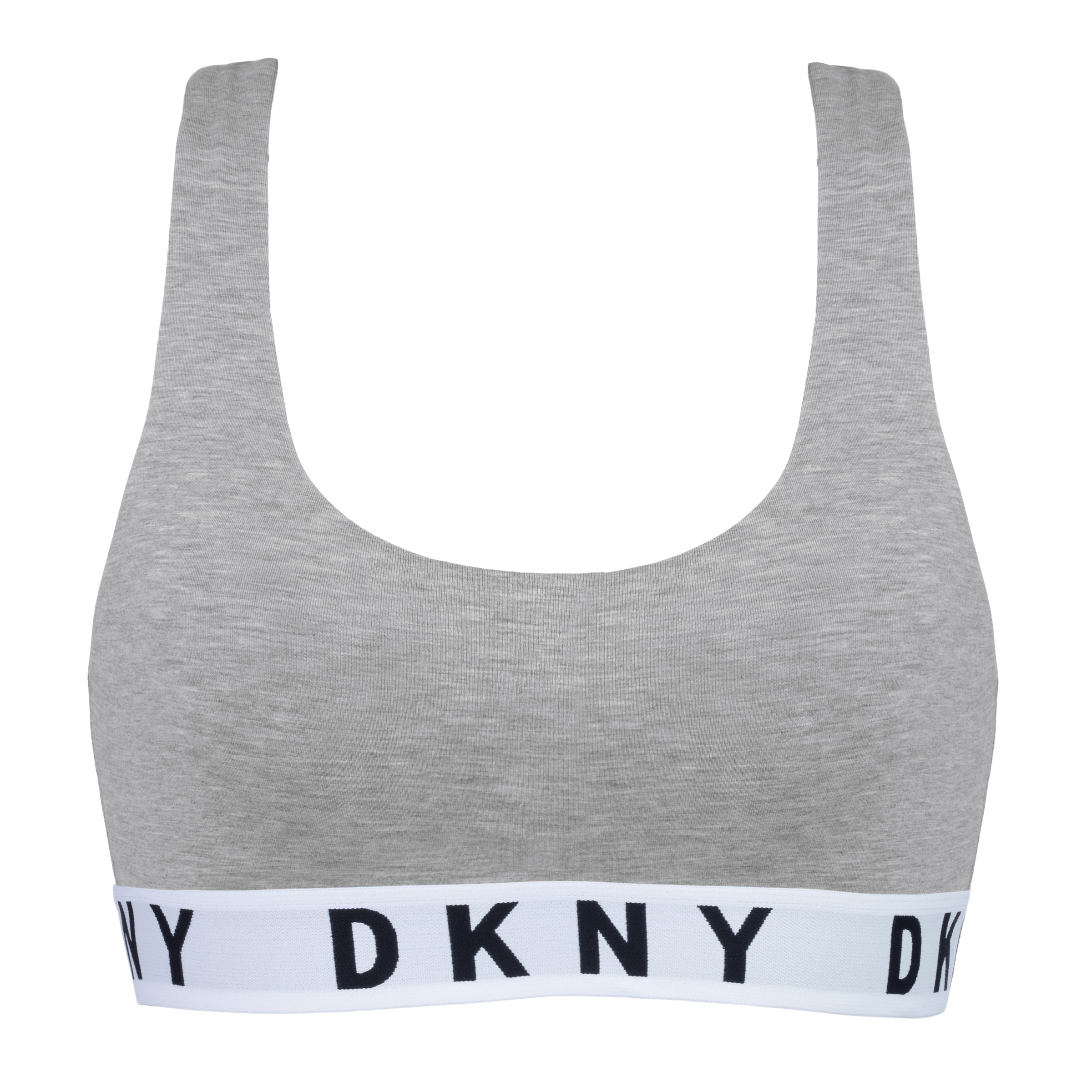 DKNY Intimates Bralette Bra in Grey: front