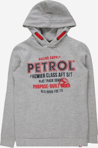 Petrol IndustriesSweater majica - siva boja: prednji dio