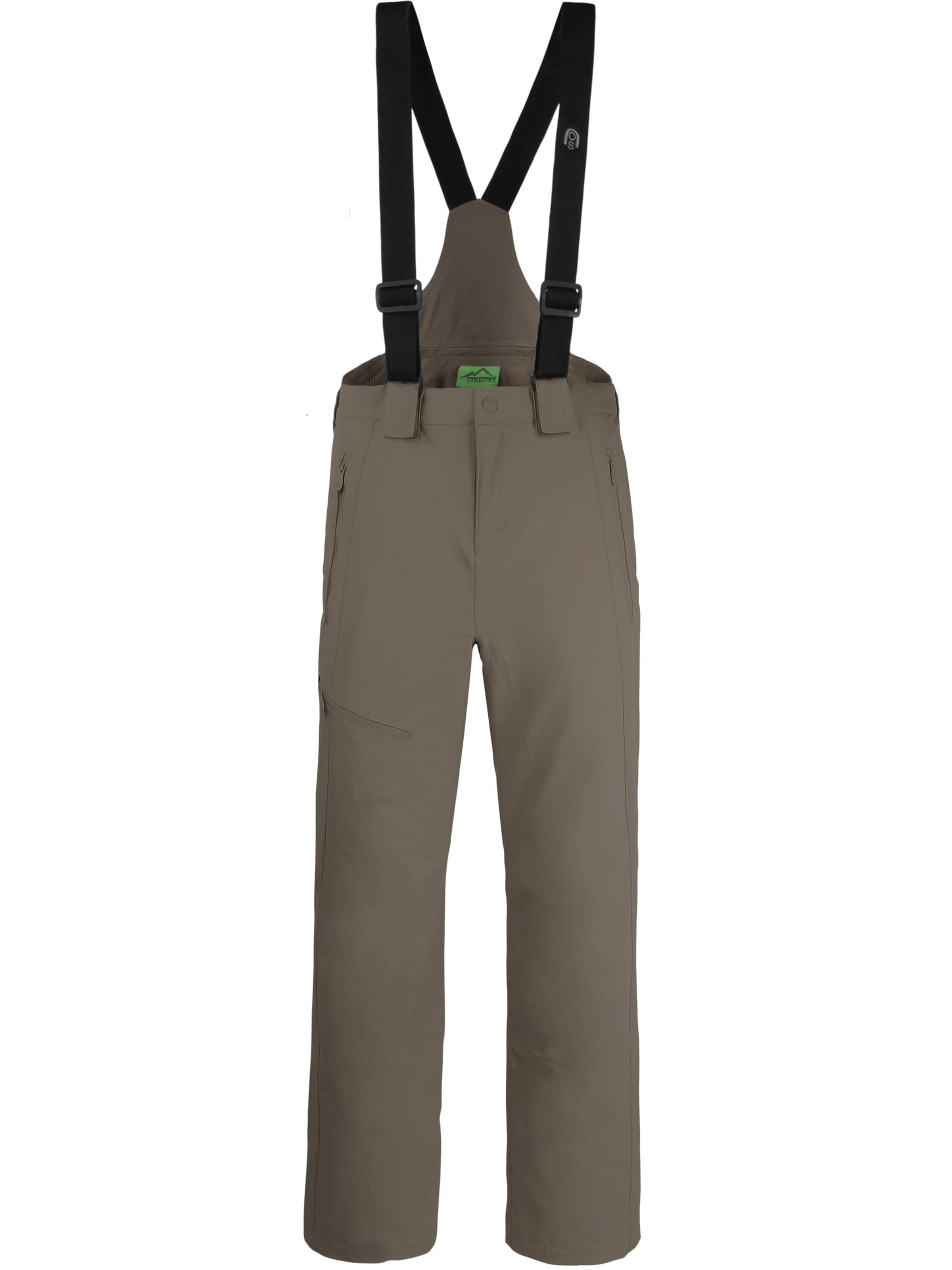 normani Regular Outdoorhose 'Loonskin' in Grau: Vorderseite