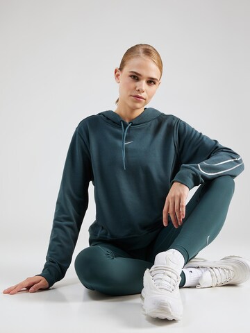 NIKE Skinny Sportbroek 'One' in Groen