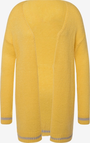 MIAMODA Strickjacke in Gelb: Vorderseite