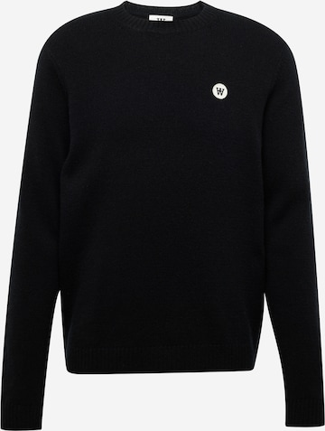 WOOD WOOD Sweater 'Tay' in Black: front