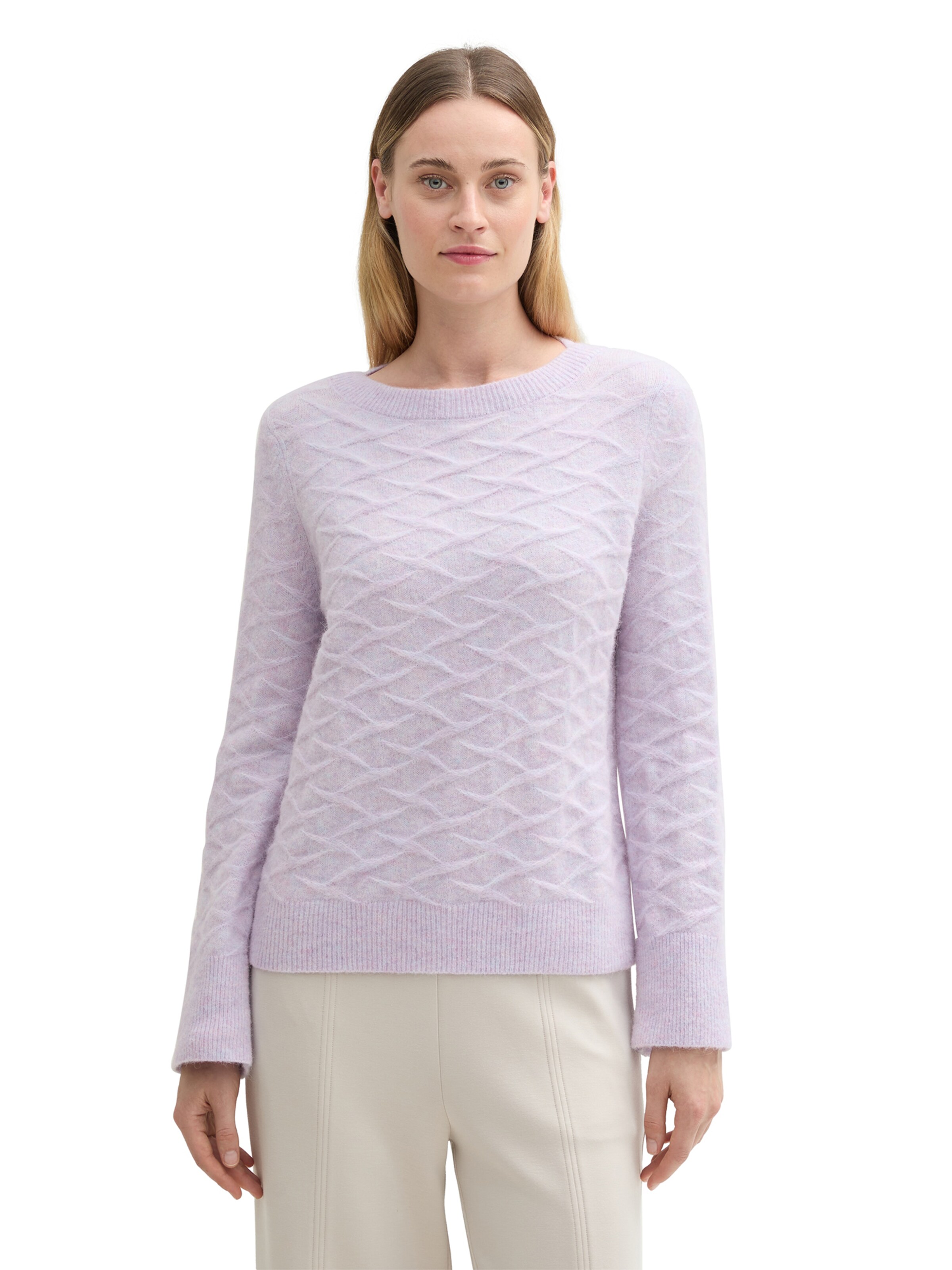 TOM TAILOR - Pullover em roxo: frente