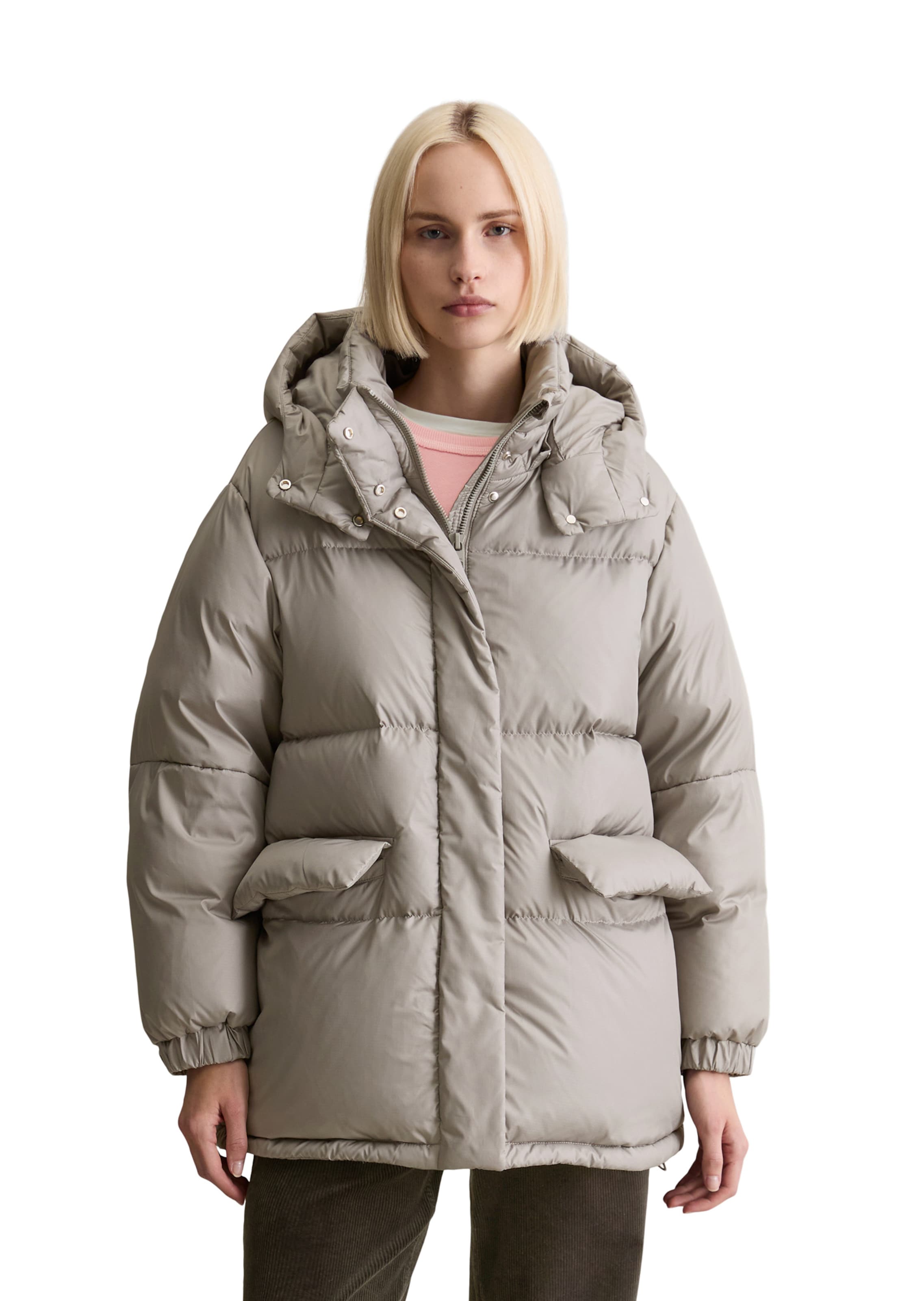 Marc O'Polo DENIM Winter jacket in Grey: front