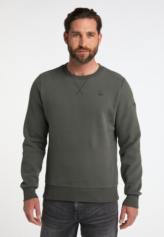 Schmuddelwedda Sweatshirt in Green: front