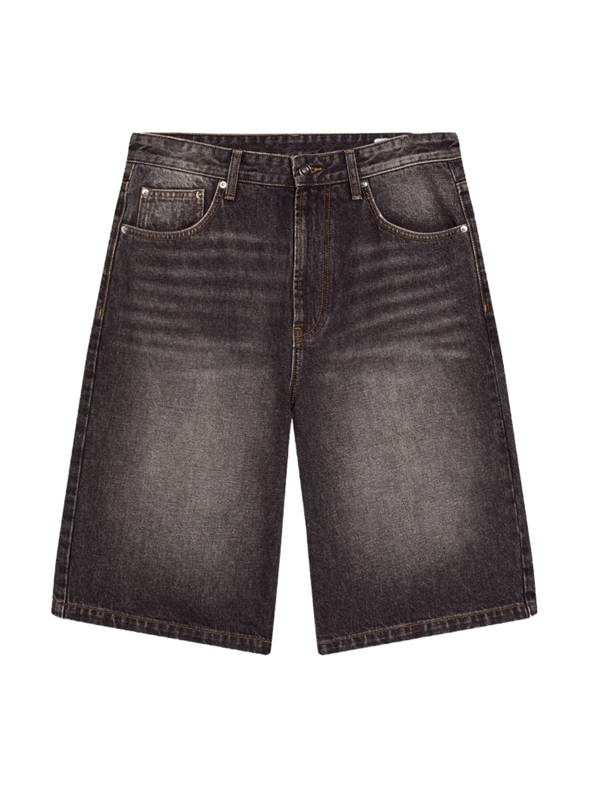 Jeans di Bershka in nero: frontale