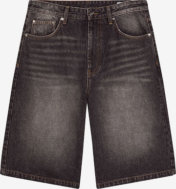 Jeans di Bershka in nero: frontale