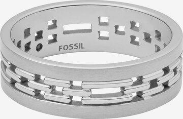 FOSSIL Ring in Silber: predná strana