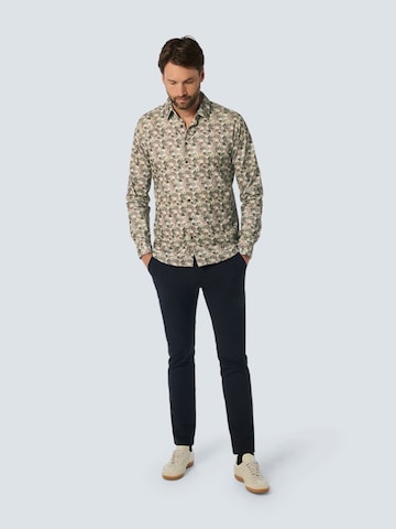 No Excess Comfort fit Button Up Shirt in Grey