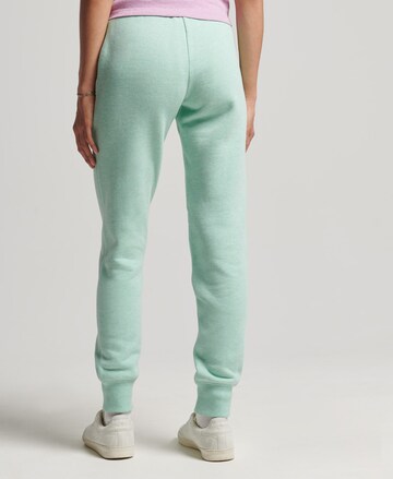 Superdry Tapered Broek in Groen