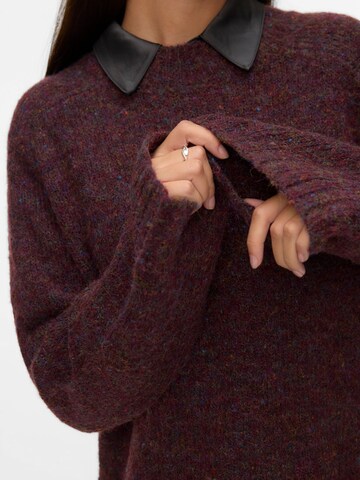 VERO MODA Pullover 'VMIngrid' in Rot