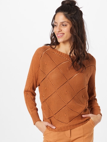 Hailys Sweater in Brown: front