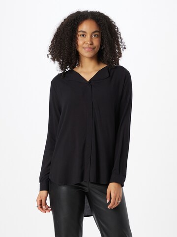 Sublevel - Blusa en negro: frente