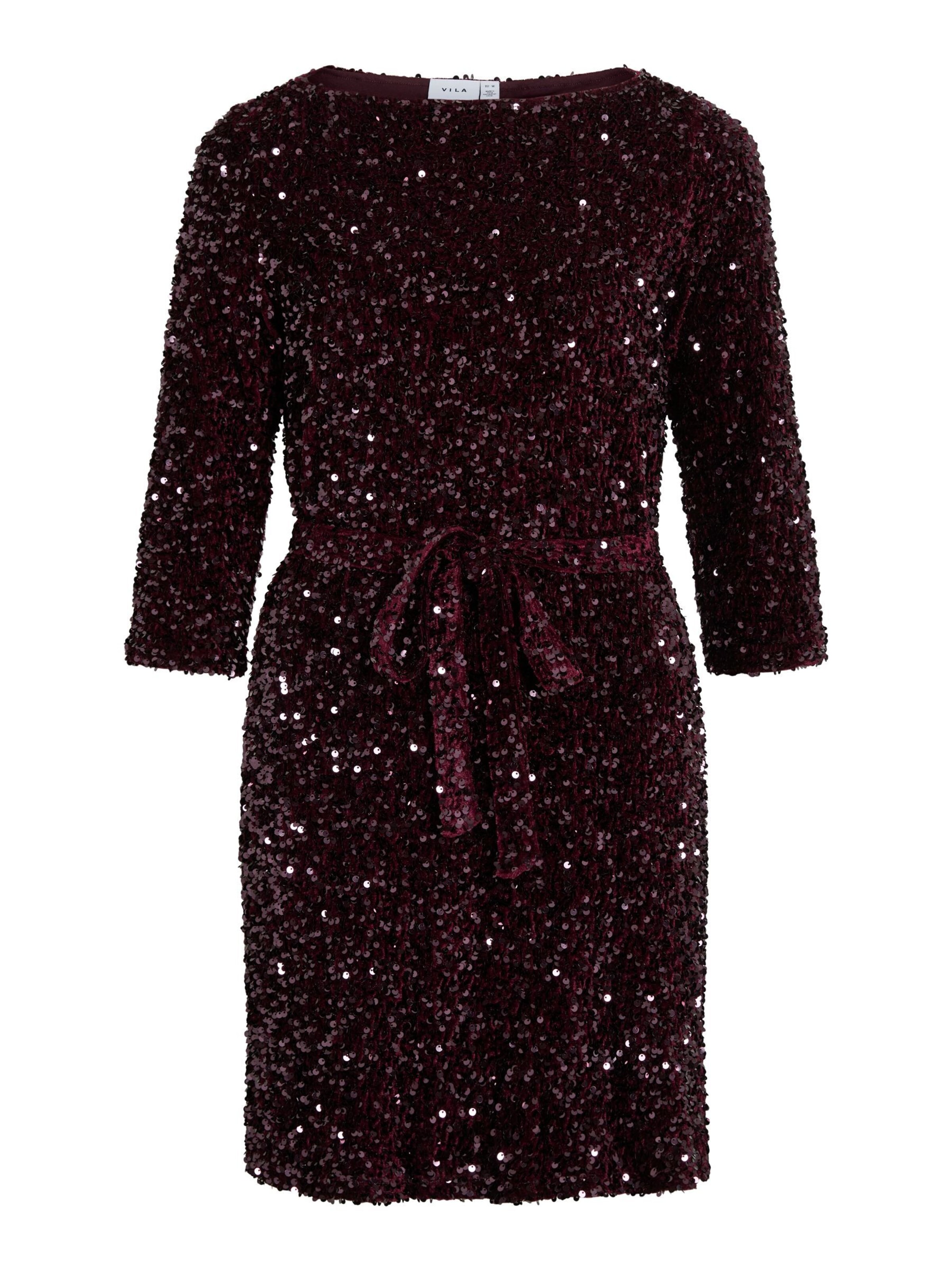 VILA Jurk 'VIFaith' in Rood: voorkant