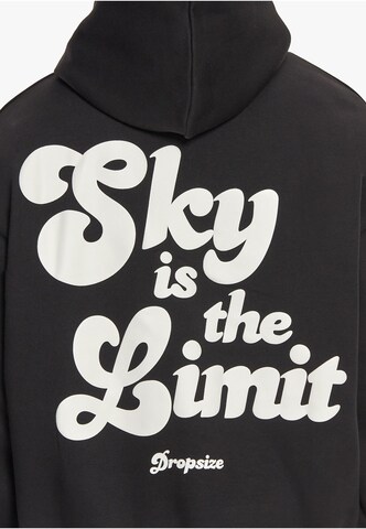 Dropsize Sweatshirt 'Sky Is The Limit' in Black