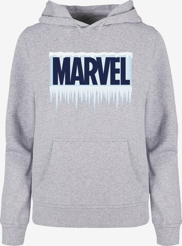 ABSOLUTE CULT Sweatshirt 'Marvel - Icicle' in Grey: front