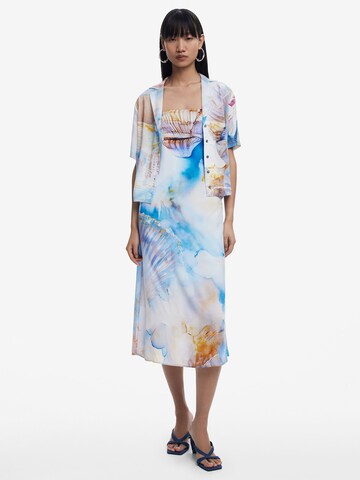 Desigual - Vestido de verão em azul