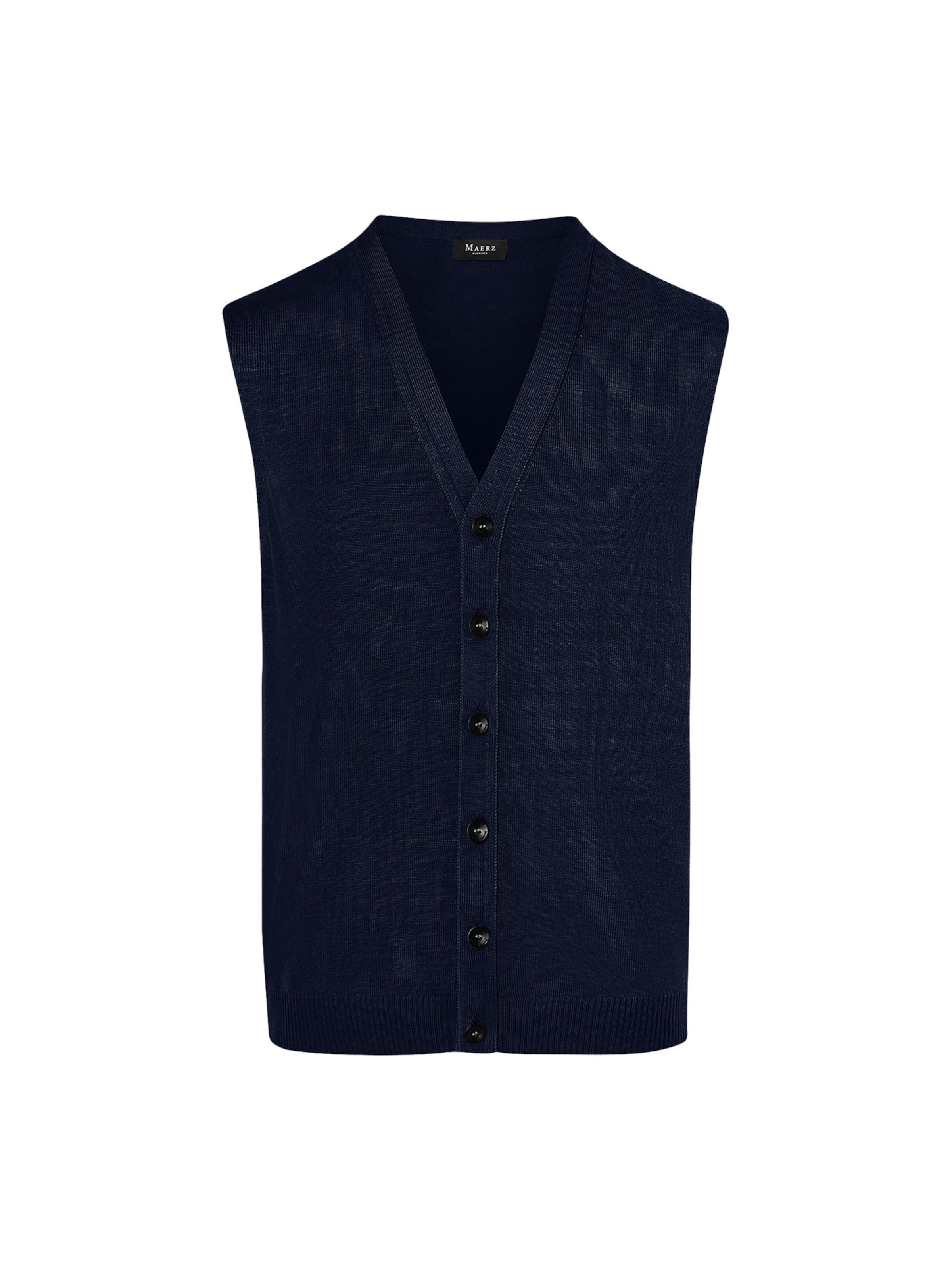 MAERZ Muenchen Bodywarmer in Blauw: voorkant