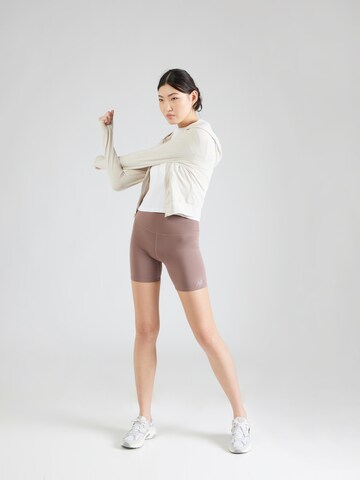 new balance Skinny Sports trousers in Beige