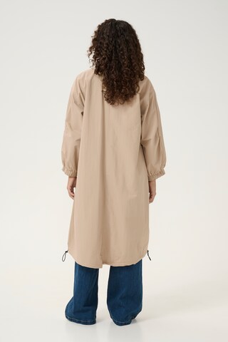 Manteau mi-saison 'CUdendie' CULTURE en beige