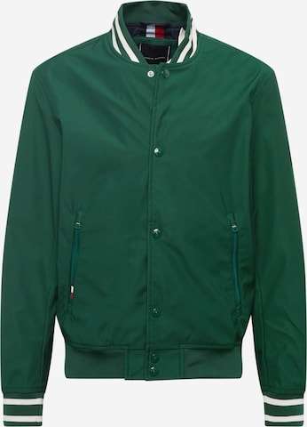 TOMMY HILFIGER - Chaqueta de entretiempo en verde: frente