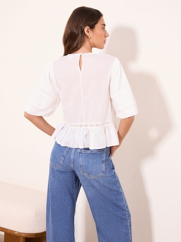 Lipsy - Blusa em branco