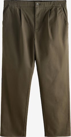 žalia Next Standartinis Klostuotos kelnės: priekis