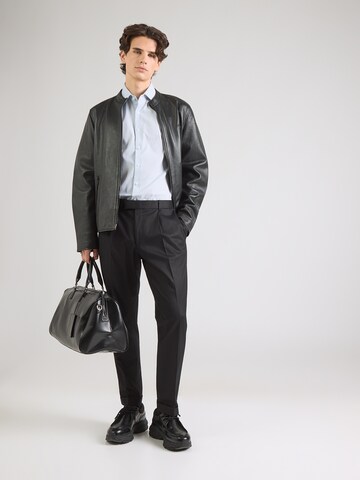 Michael Kors Slim fit Overhemd in Blauw