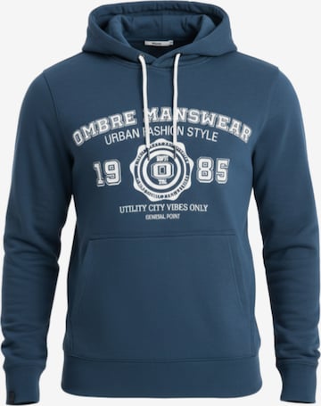 Sweat-shirt 'OM-SSPS-0143' Ombre en bleu : devant