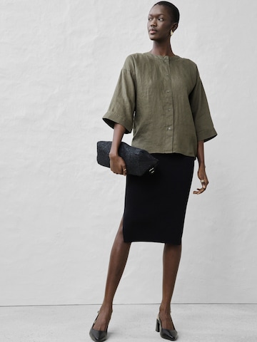 bonprix Blouse in Groen