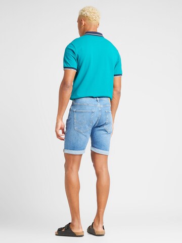JACK & JONES Regularen Kavbojke 'JJICHRIS JJORIGINAL' | modra barva