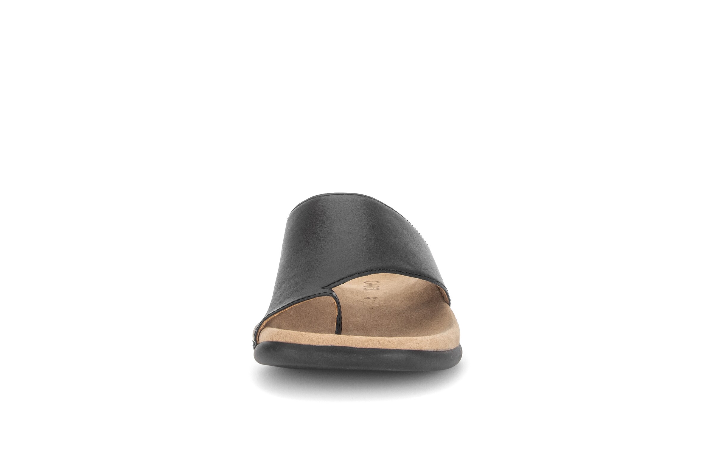GABOR T-Bar Sandals in Black