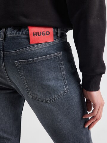 HUGO Regular Jeans '734' i grå