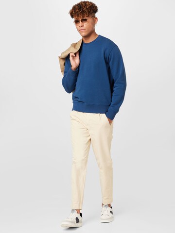 FolkSweater majica - plava boja